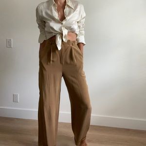 Vintage silk trousers